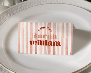 BeyzaLab Rustic Wedding Place Cards