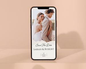 BeyzaLab Save The Date Evite with Photo