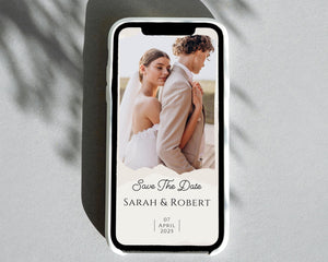 BeyzaLab Save The Date Evite with Photo
