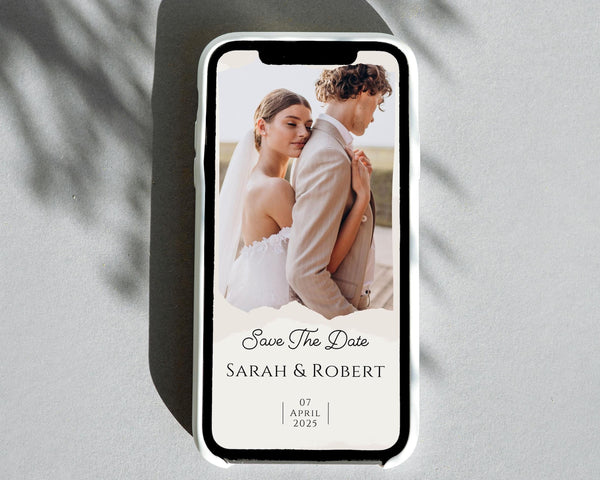 BeyzaLab Save The Date Evite with Photo
