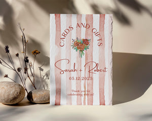 BeyzaLab Terracotta Cards and Gifts Sign