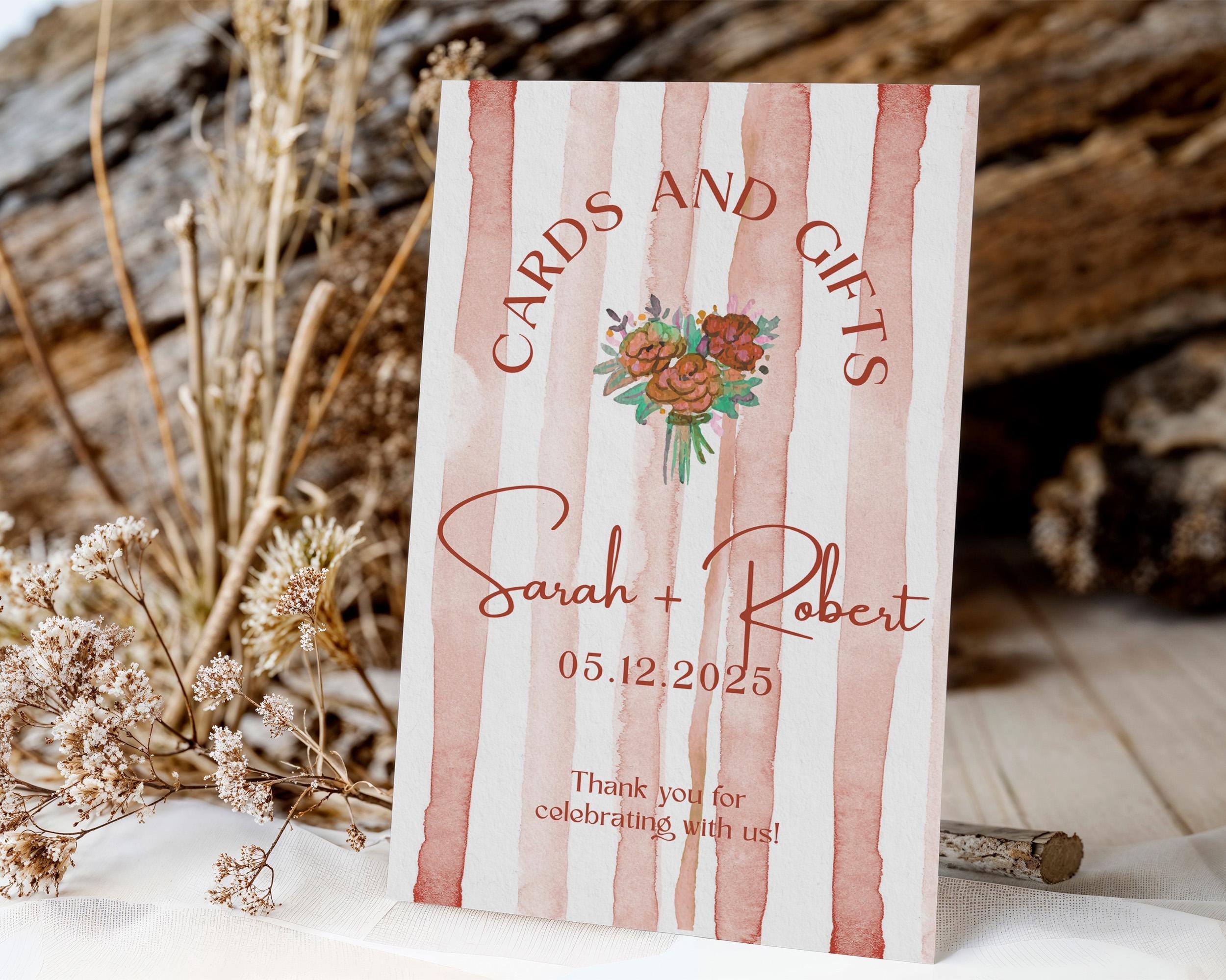 BeyzaLab Terracotta Cards and Gifts Sign