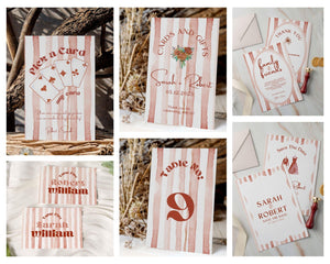 BeyzaLab Terracotta Wedding Template Bundle