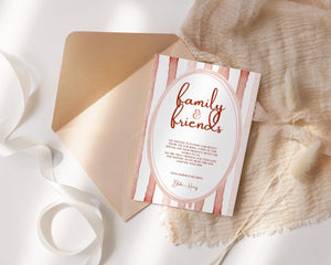 BeyzaLab Terracotta Wedding Thank You Cards