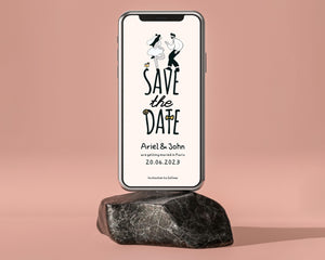 BeyzaLab Unique Save The Date Evite