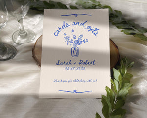 BeyzaLab Vintage Cards and Gifts Sign