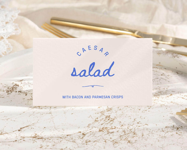 Instant Download - Canva Template Vintage Food Label Card Template