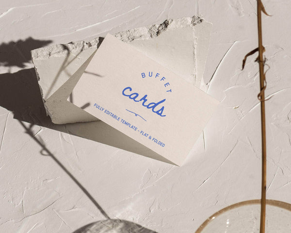 Instant Download - Canva Template Vintage Food Label Card Template