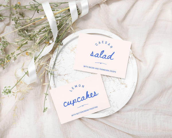 Instant Download - Canva Template Vintage Food Label Card Template