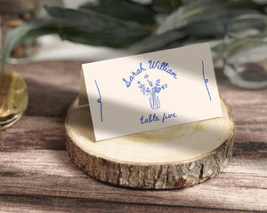 BeyzaLab Vintage Wedding Place Cards