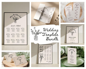 BeyzaLab Vintage Wedding Template Bundle