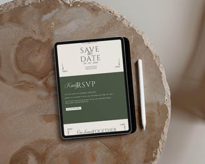 BeyzaLab - Canva Template Vintage Wedding Website Template