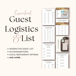Goodnotes & Canva Template Wedding Planner Bundle