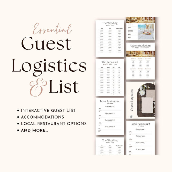 Goodnotes & Canva Template Wedding Planner Bundle