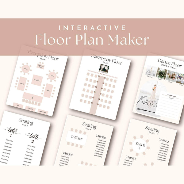 Goodnotes & Canva Template Wedding Planner Bundle