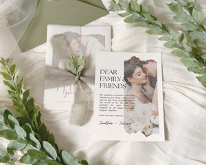 BeyzaLab Wedding Thank You Cards With Photo