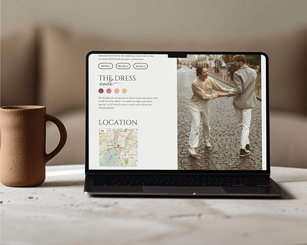 BeyzaLab - Canva Template Wedding Website - Lviv