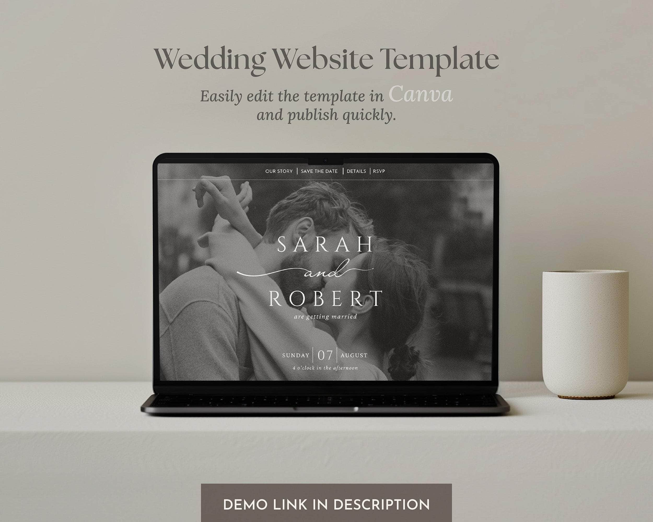 BeyzaLab - Canva Template Wedding Website - Lviv