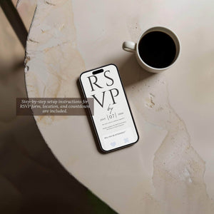 Instant Download - Canva Template Wedding Website - Lviv