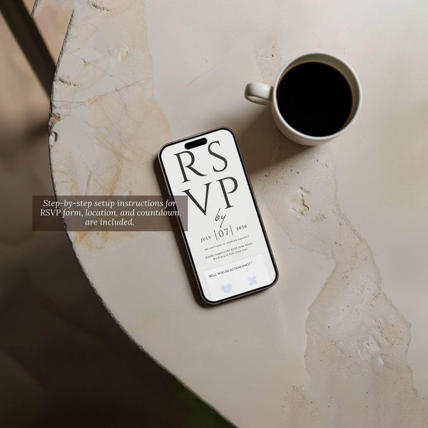 Instant Download - Canva Template Wedding Website - Lviv