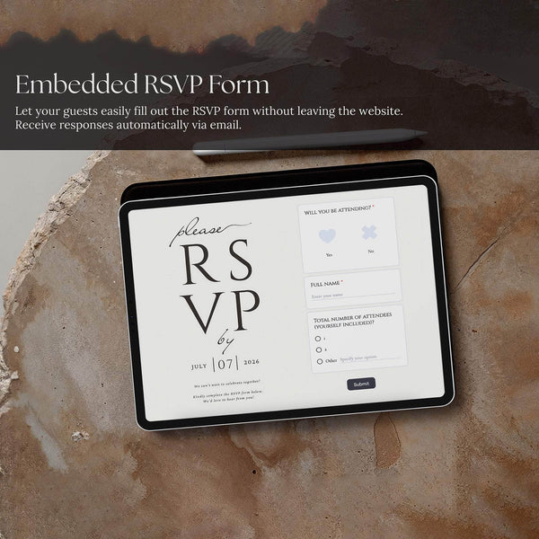 Instant Download - Canva Template Wedding Website - Lviv