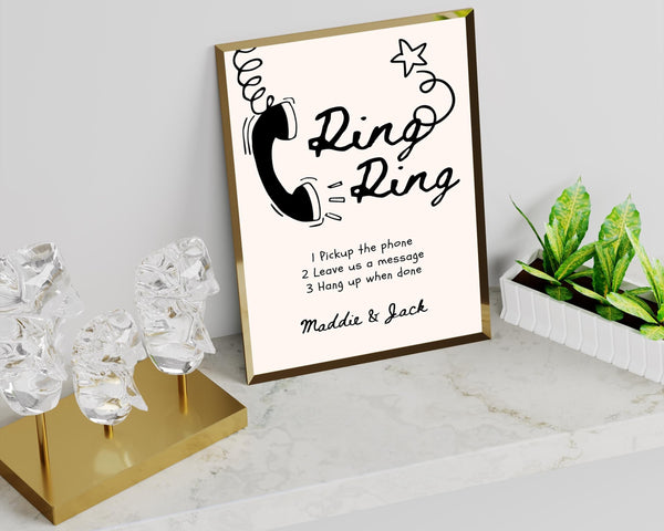 BeyzaLab Whimsical Audio Guestbook Sign