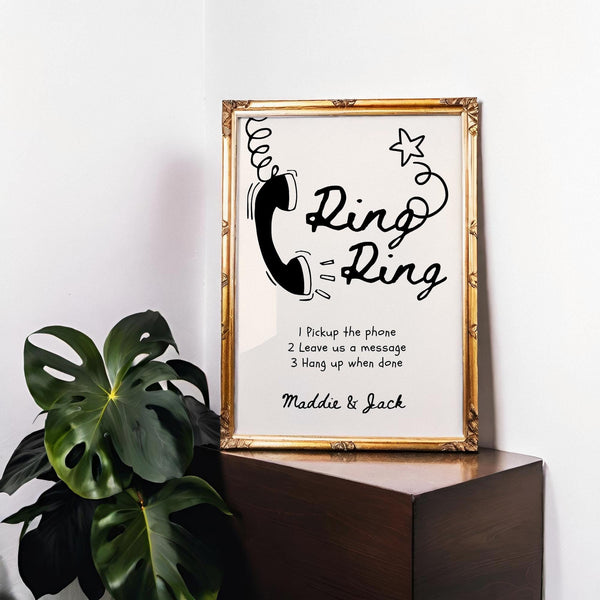 BeyzaLab Whimsical Audio Guestbook Sign