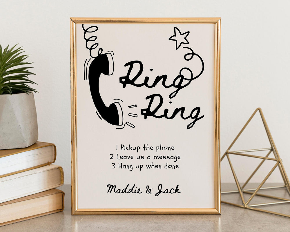 BeyzaLab Whimsical Audio Guestbook Sign