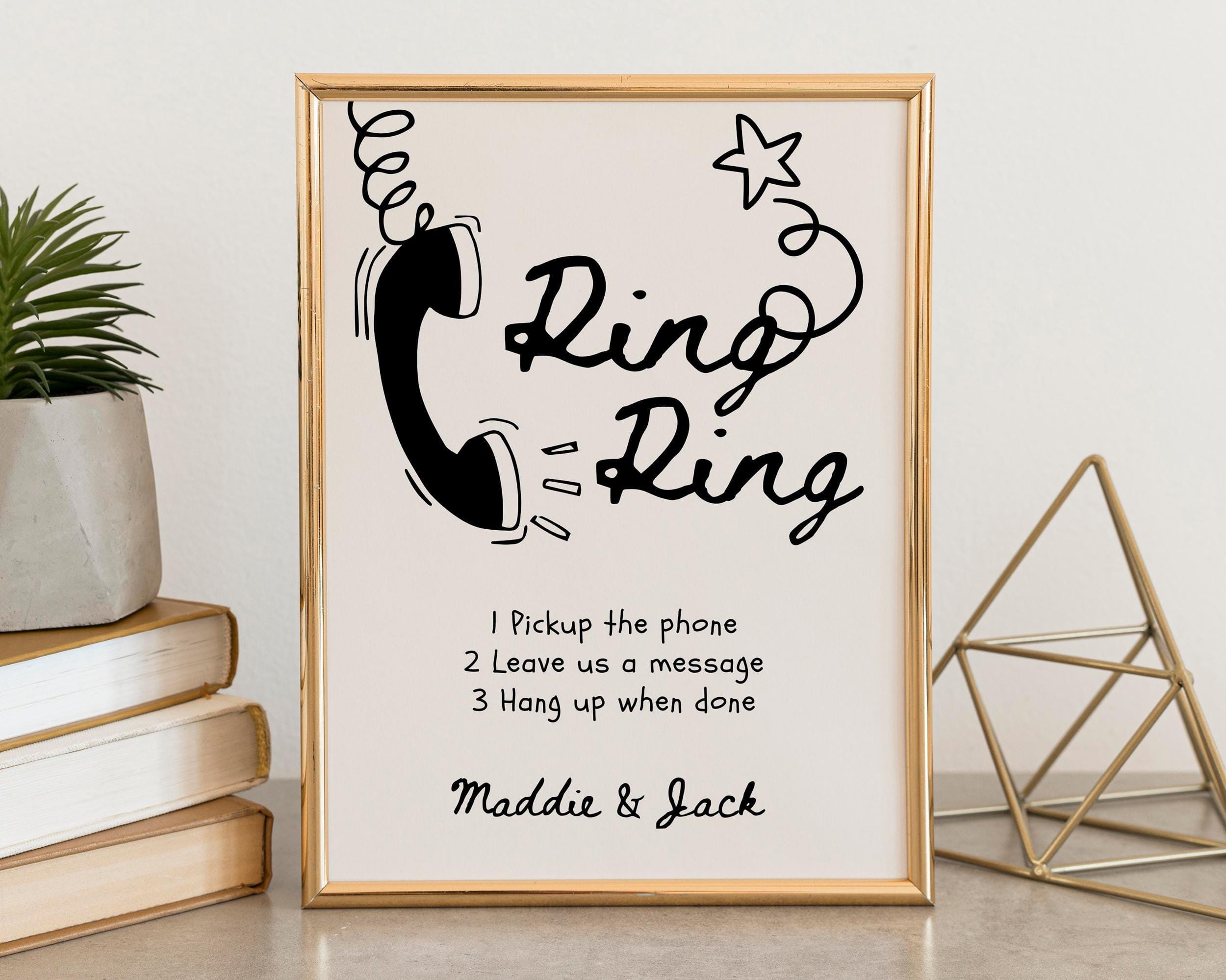 BeyzaLab Whimsical Audio Guestbook Sign