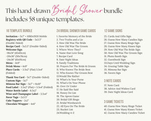 BeyzaLab Whimsical Bridal Shower Bundle