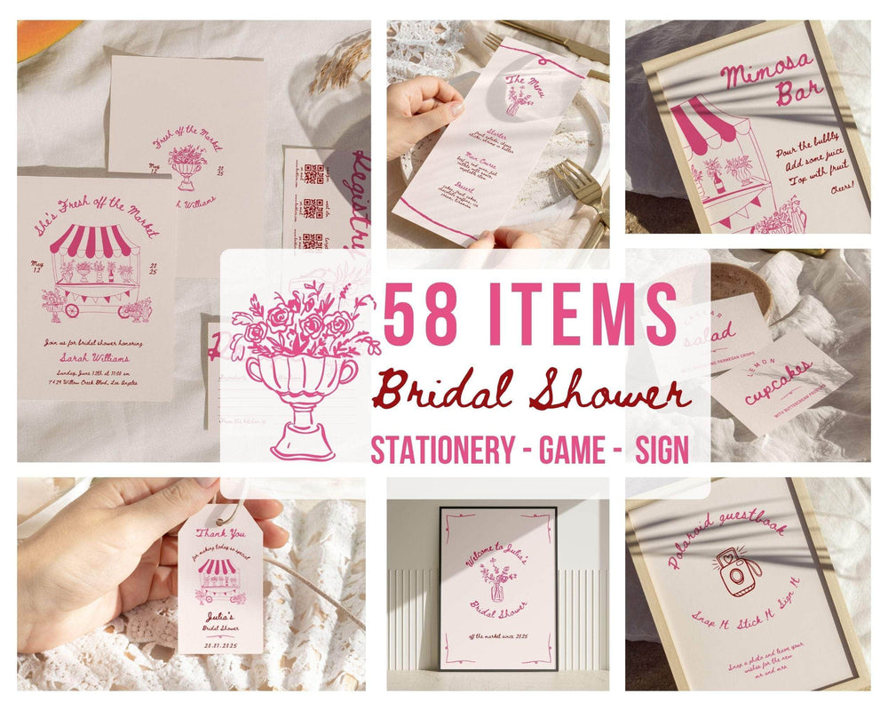 BeyzaLab Whimsical Bridal Shower Bundle