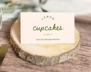 Instant Download - Canva Template Whimsical Buffet Card Template