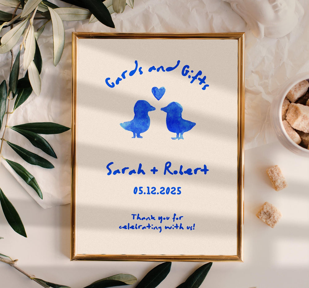 BeyzaLab Whimsical Cards and Gifts Sign