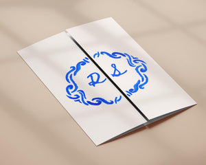 BeyzaLab Whimsical Gatefold Wedding Invitation